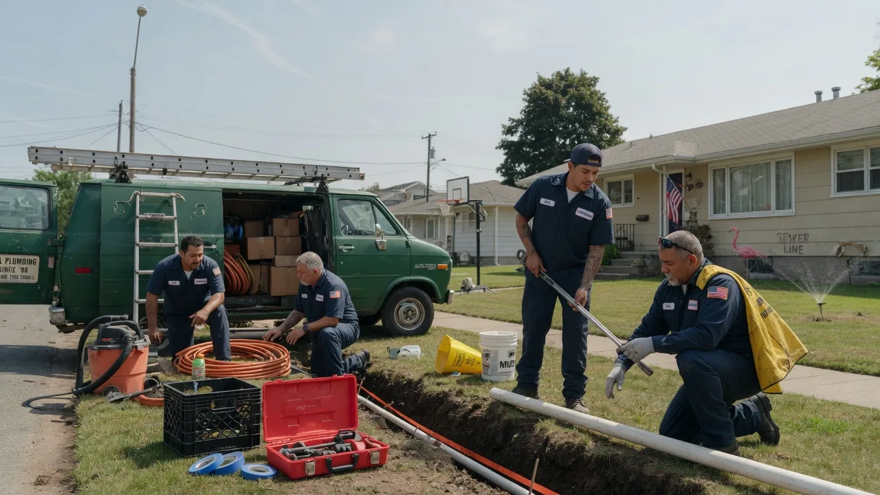 Gas Line Installation in Knickerbocker, TX near me